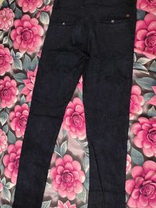 Dark Blue Slim Fit Trousers