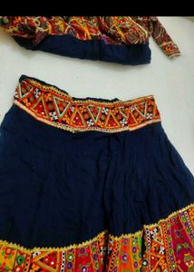 Embellished Peplum Lehenga Choli Set