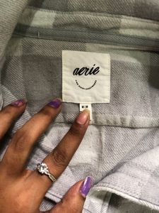 Grey Oversize Shirt