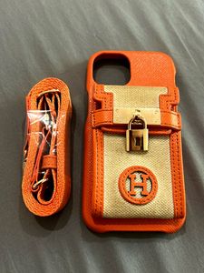 Chic Crossbody iPhone 14 Case with Mini Bag Design