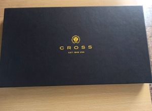 CROSS Leather Wallet, Fancy Mens L