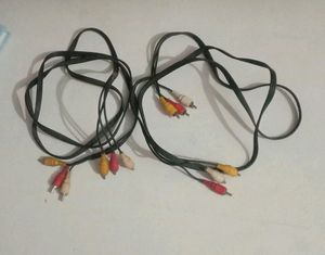 3RCA Audio Video Cable For Tv &amp; Setup Box