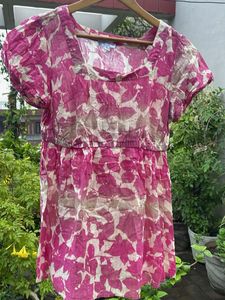 Chic Floral Print Top