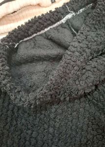 Cozy Black Woolen nightsuit