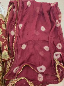 Maroon Suit for coming navratrss n pooja