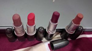 MAC Lipsticks - Set of 4 Shades