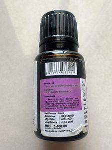 Soulflower Lavender Essential Oil