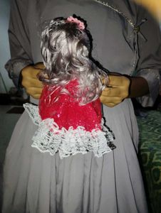 Sparkly Princess Doll with Crown