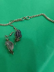 Amethyst Stone Jewellery Set