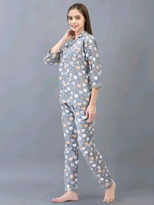 Women Panda Print Nightsuit