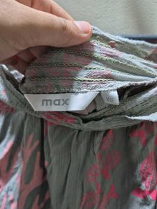 max off shoulder dress