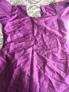 Elegant Purple Kurta with Salwar Set