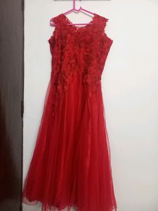 Red Evening Gown For Women..