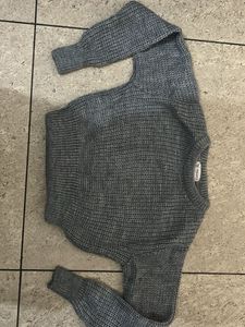 Gray Knit Sweater