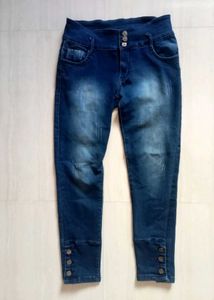 Stylish Denim Jeans with Top