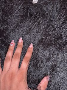 Black Faux Fur Camisole Top