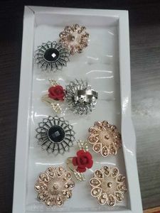 Set of 2 Statement Rings