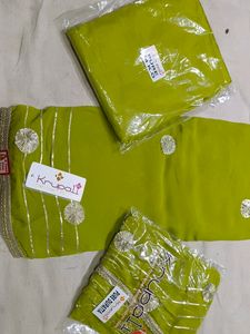 Gotta Pati Suit Organza Base