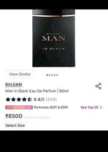 Bvlgari Man In Black Parfum