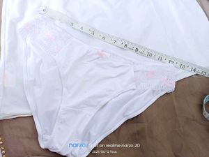 White Lace Trim Slip