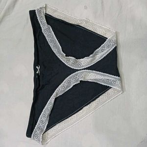 Black Lace🪔 Trim Briefs