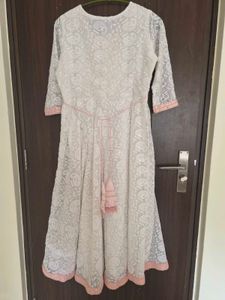 Heavy Embroidered Anarkali with Dupatta M