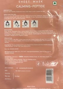 StudioWest Calming Peptide Sheet Mask