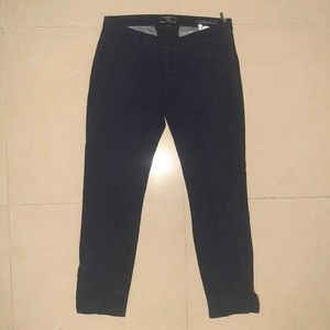 Couture ZARA Navy Blue Men's Trousers