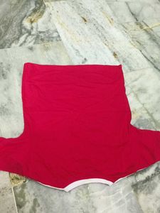 Red "New Journey" Graphic T-Shirt