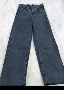 Women Jean Wide Leg High-Rise Stretchable Jeans