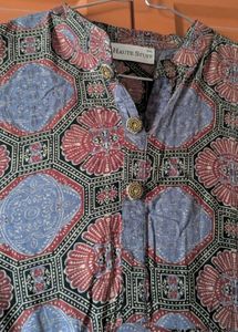 Bohemian Ethnic Long Kurti