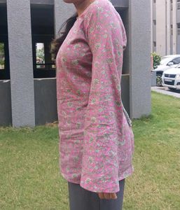 Women's back  dori Short kurti