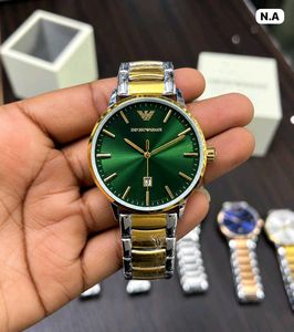 Emporio Armani Black Metal Watch