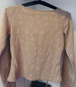 Stylish Long Sleeve Textured Top