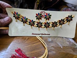 Colorful Floral Necklace and Earring Set