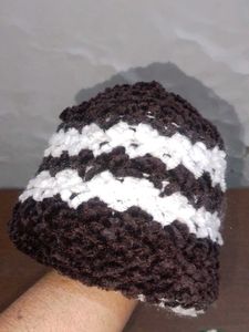 Handmade Knitted Beanies - Set of 2