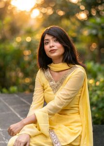 Butter Yellow Bollywood Set