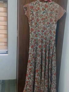 Floral Print Ethnic Skirt