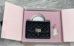 Charles & Keith Quilted Crossbody Bag