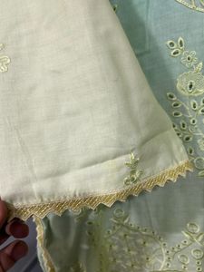 Embroidered Ombre Kurta Set
