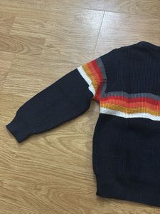 Kids Striped Knit Sweater