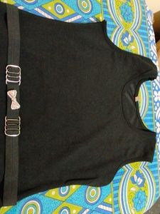 Party Wear Black Bodycon Midi For Ladies
