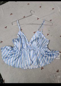 Striped Crop Top
