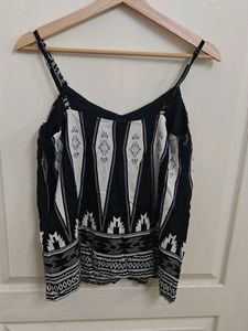 Veromoda Monochrome Aztec Print Camisole
