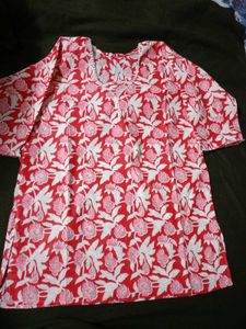 Yellow Diamond Print Tunic Dress