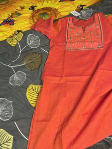 Orange Kurti