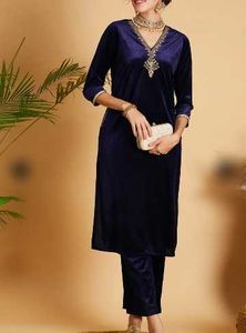 💓shae by Sassafras Elegant Velvet Kurta
