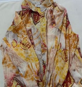 KAORU Patterned Button-Up Shirt