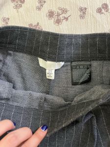 Chic Pinstripe Wide-Leg Pants