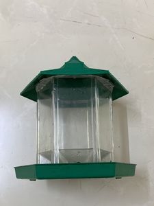 Green Bird Feeder